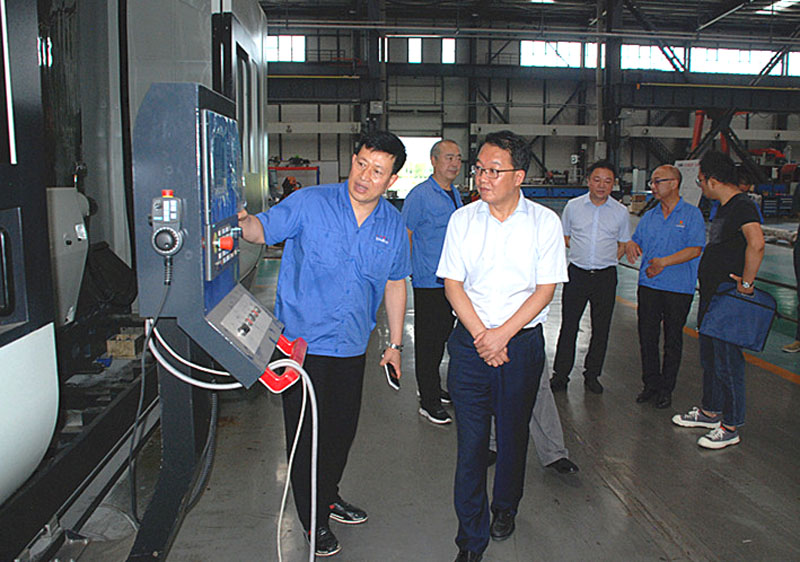 天水市委常委 副市長(zhǎng)景丹一行來(lái)星火公司調(diào)研