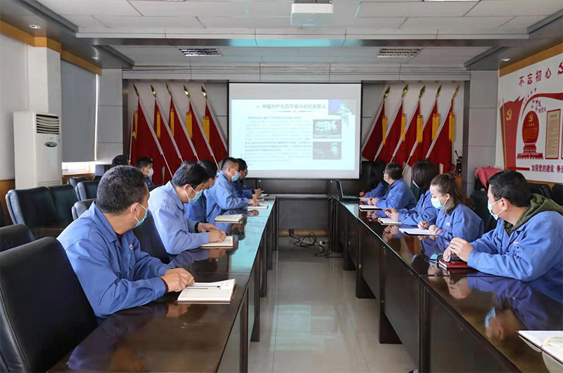 星火機床公司認(rèn)真學(xué)習(xí)貫徹黨的十九屆六中全會精神