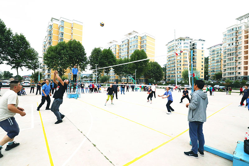 星火機(jī)床公司職工排球比賽拉開(kāi)帷幕 星火機(jī)床公司職工排球比賽拉開(kāi)帷幕